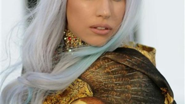 This September 12, 2010 file photo shows Lady Gaga as she arrives on the red carpet for the 2010 MTV Video Music Awards at the Nokia Theater in Los Angeles