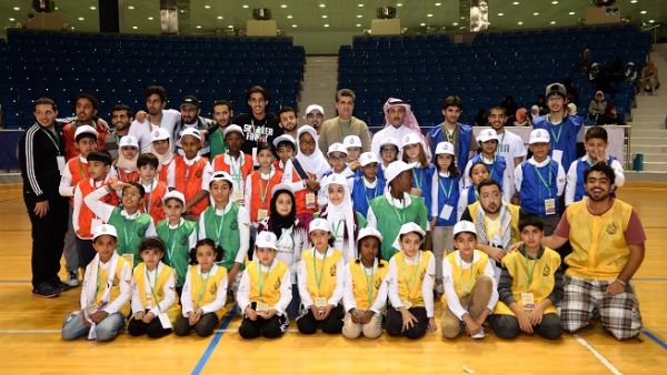 يهدف عضو مؤسسة قطر لتعليم الأطفال أساسيات التعامل مع مرض السكري