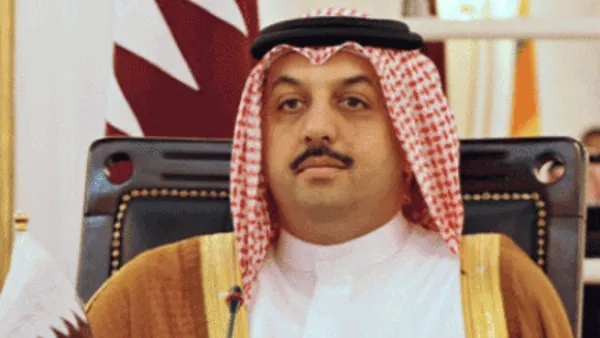  خالد بن محمد العطية وزير الخارجية القطري 