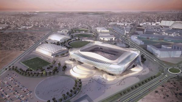 The venue, located just minutes from Hamad International Airport and in the centre of the urban development of Qatar’s capital Doha, is scheduled for completion by 2020. (AFP/File)
