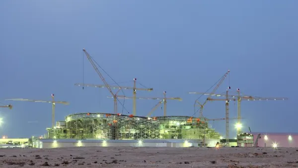 The agreement comes as Qatar prepares to dramatically increase the number of labourers working on World Cup projects from around 10,000 to more than 30,000 over the next year. (File photo)
