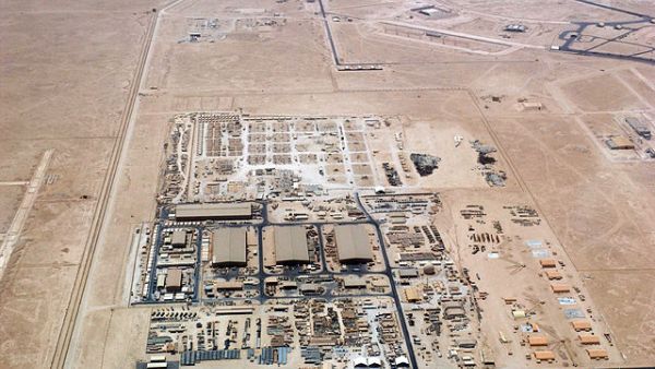 Al-Udeid Airbase, a US military base in Qatar. Turkey has stressed that its own military base in the tiny Gulf state has nothing to do with the ongoing diplomatic crisis. (Wikimedia Commons)