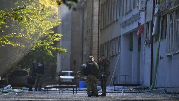 كلية بوليتكنيك بمدينة كيرتش شرقي شبه جزيرة القرم الروسية