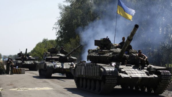 دبابات تابعة للجيش الاوكراني