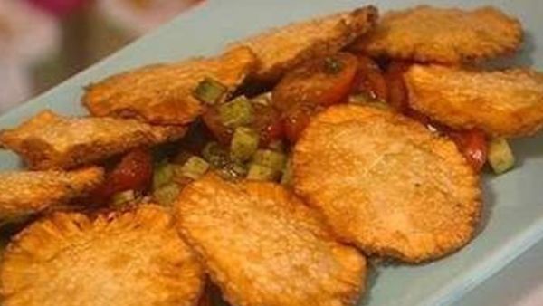 التونة بالبيض والشوفان