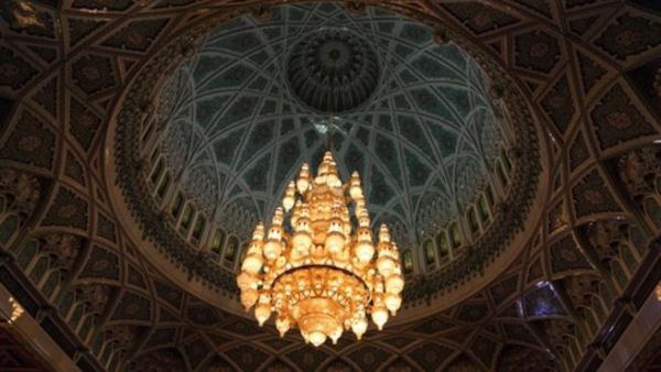 مسجد السلطان قابوس في سلطنة عُمان.