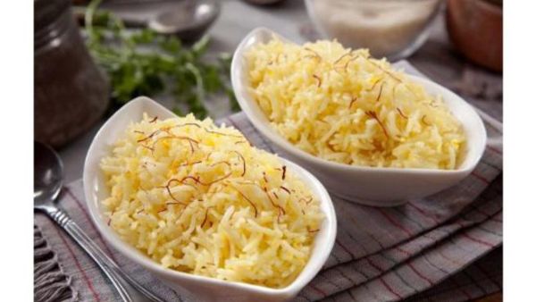 الأرز بالزعفران والكريما