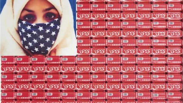 Arab Artist Hasan Hajjaj's work "M.U.S.A". (Image courtesy of "lemagdarqroom.com")