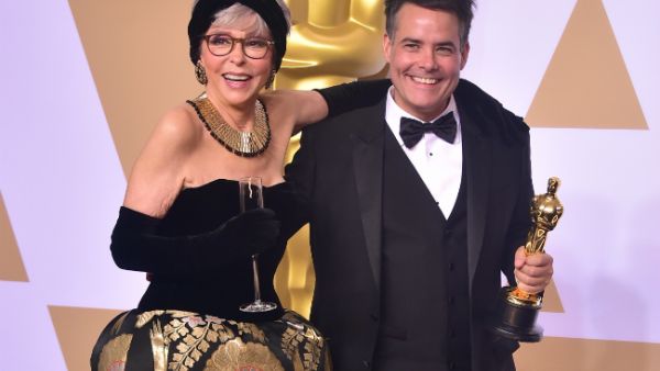 Moreno reflected on her win for Best Supporting Actress 56 years ago (Source: FREDERIC J. BROWN - AFP)