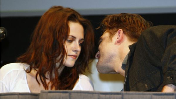 Former flames: The exes fell madly in love on the set of the teenage vampire saga Twilight and they were together for almost four years between 2008 and 2012 (Source: Joe Seer - Shutterstock)