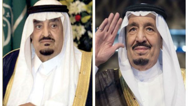 الملك سلمان والملك فهد