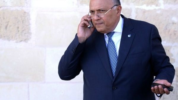  Egypt's Foreign Minister Sameh Shoukry (AFP/File Photo)	