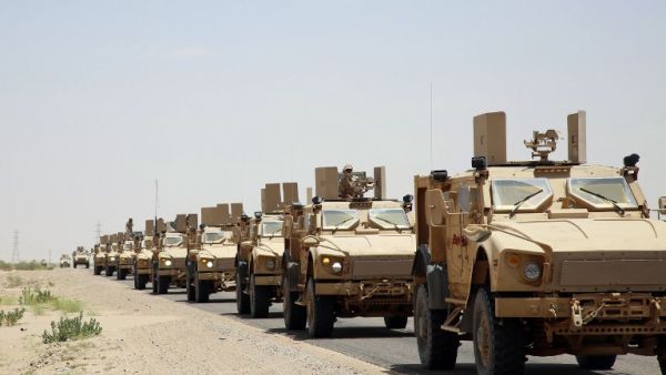 Pro Hadi forces  are backed by the Saudi-led coalition in their fight against Houthi rebels. (AFP/File)