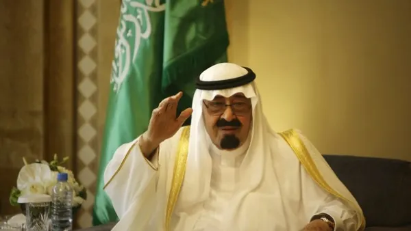 الملك السعودي الراحل عبد الله