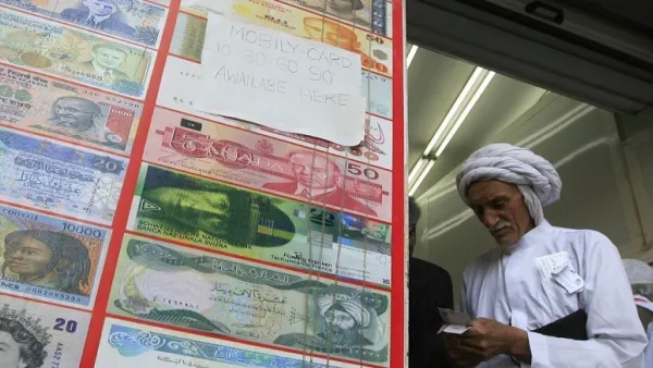 The Saudi Arabian Monetary Authority (SAMA) has reported a 6.7 percent drop in foreign remittances in 2017, compared to the previous year. (AFP/ File)