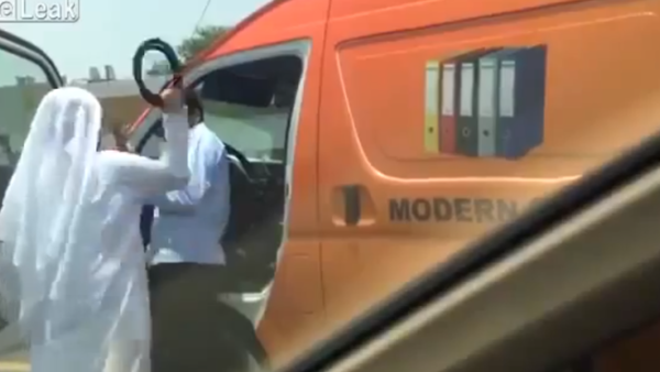 Screen shot of the video which went viral on YouTube 