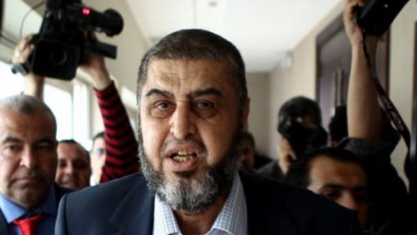 Khairat el-Shater leaves following a press conference in Cairo on April 9, 2012. Egyptian police arrested Shater, widely seen as the most influential Islamist politician behind deposed president Mohamed Morsi, an interior ministry general told AFP. (AFP file photo)