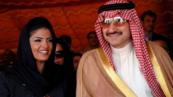 Alwaleed and wife