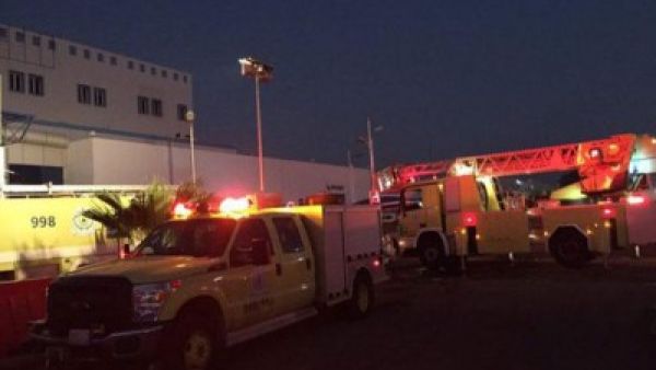حريق نشب في منزل بمدينة جدة غربي السعودية