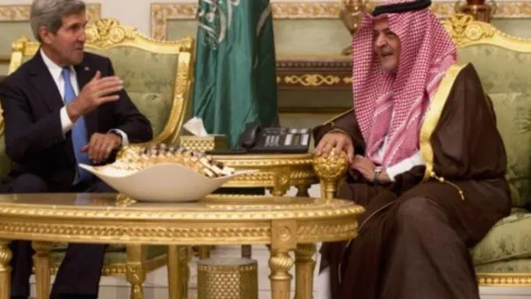 Kerry on Saudi leg of Middle Eastern tour. [vaonews]
