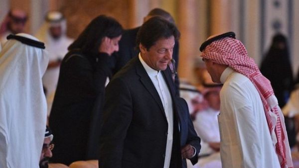 The deal came as Pakistani Prime Minister Imran Khan attended the opening of the Future Investment Initiative in Riyadh on Tuesday. (AFP) The deal came as Pakistani Prime Minister Imran Khan attended the opening of the Future Investment Initiative in Riyadh on Tuesday. (AFP)