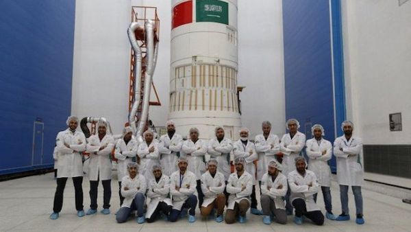 The two earth-observation satellites were developed by the King Abdulaziz City for Science and Technology. (SPA)