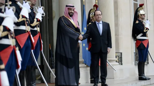 France is Saudi Arabia's third largest trading partner. (AFP/Stephane de Sakutin)