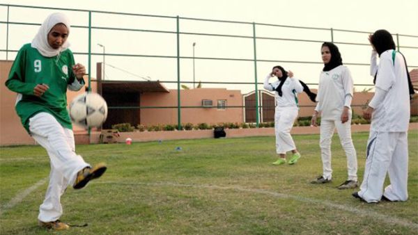 Saudi girls will be allowed to play sport in public schools for the first time. (AFP)