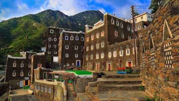 Rijal Almaa heritage village is ready to earn place in UNESCO World Heritage Center. (Twitter)