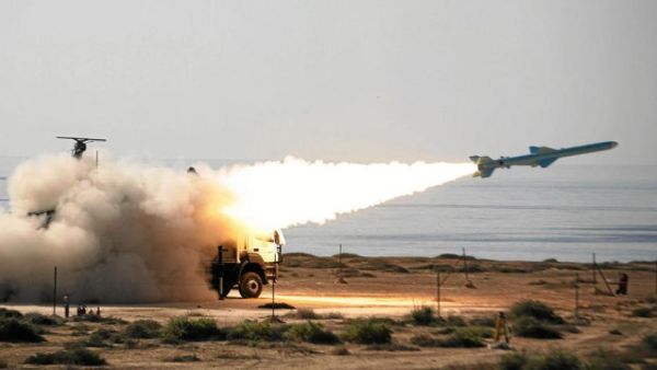 The Saudi Air Force intercepts ballistic missile fired by Houthi toward Jazan Province. (AFP/ File Photo)