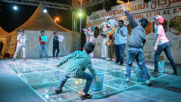 Saudi Honey Festival has witnessed more than thousands attendees and participants. (Twitter)