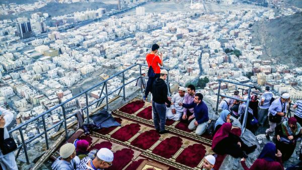 An estimated 35 million passengers are expected to be transported to the Grand Mosque during Ramadan. (shutterstock)
