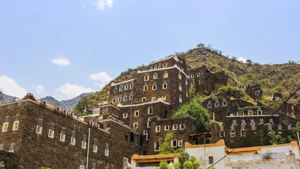 The village of Rijal Alma had won the Prince Sultan bin Salman Award for Urban Heritage in 2007 and has become a tourist destination for those visiting the region of Asir. (Shutterstock)