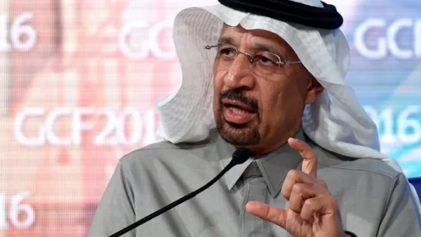 Saudi energy minister Khalid Al Falih. (Fayez Nureldine/ AFP)