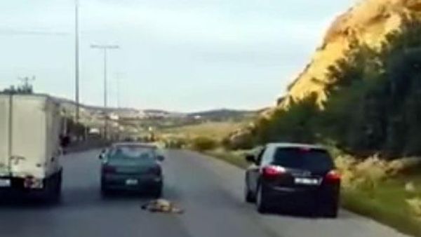 The captured video sparked outrage on social media. (Facebook)