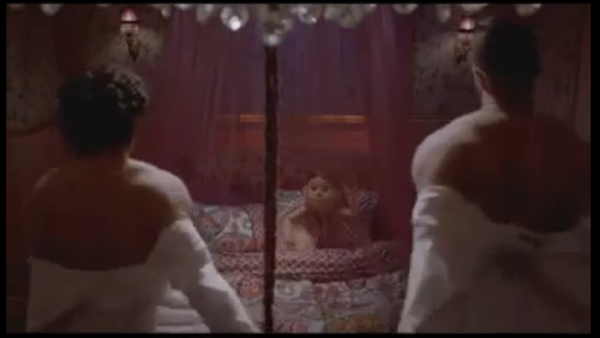 A still from Abla Fahita's promo for her upcoming TV show. (Image: YouTube still)