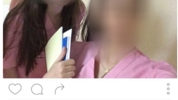 A nursing student was expelled after an offensive instagram post – sparking a debate about the power of online mistakes. (Screenshot via Instagram)