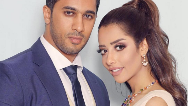 Beautiful Balqees and her gorgeous hubby. (Instagram)
