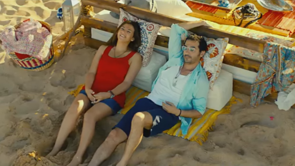 A scene from Ahmed Helmy's upcoming film "Laf w Dawaran." (YouTube)