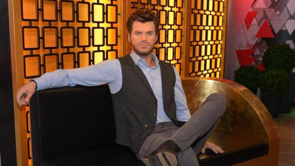 A wax figure of your idol is better than no star at all. (Instagram)
