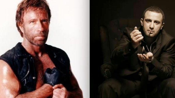 Chuck Norris and Ahmed el Sakka. (Screenshots)