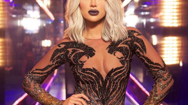 Maya looked the part on Monday's episode of DWTS. (Instagram)