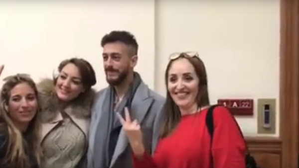 He's a free man (kinda) but his lawyer wants him to keep away from the ladies. (YouTube)