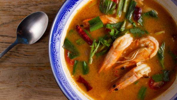 شوربة الجمبري الصحية