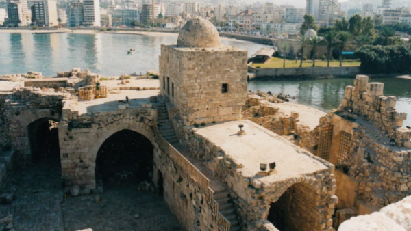 Sidon, Lebanon, is the picturesque site of an arrest for suspicions of terrorism. (Twitter)