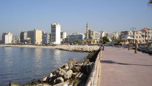 Sidon, Lebanon was one of the areas affected by Wednesday's earthquake (Wikipedia Commons)