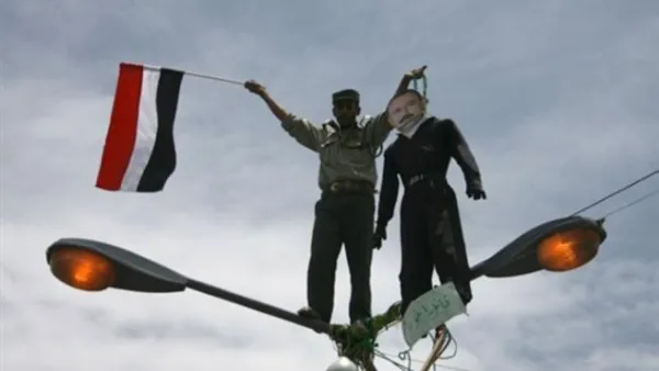 [He] Saleh must pay for his crimes, say his people.