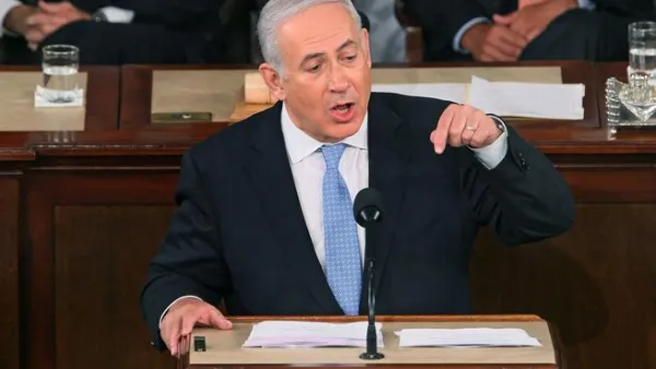 Maker of the Zenga-Zenga spoof Gaddafi is back, this time with tune remixing Benjamin Netanyahu's speech to Congress.