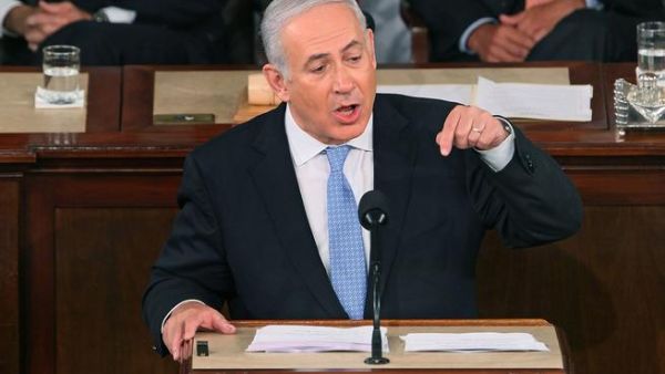 Maker of the Zenga-Zenga spoof Gaddafi is back, this time with tune remixing Benjamin Netanyahu's speech to Congress.