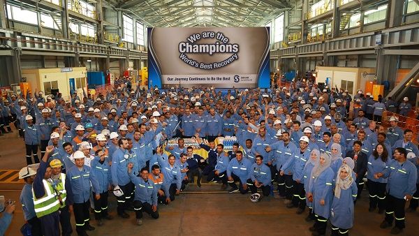 Sohar Aluminium pays tribute for this great success to all its employees and contractors for their resilience and their “all-inclusive teamwork.